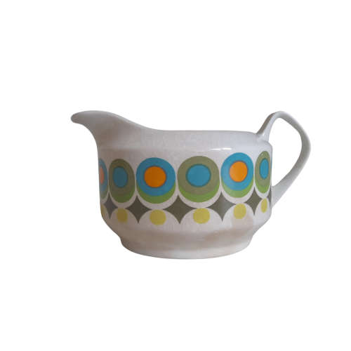 Vintage Potesa Ironstone Gravy Jug Apolo Theme
