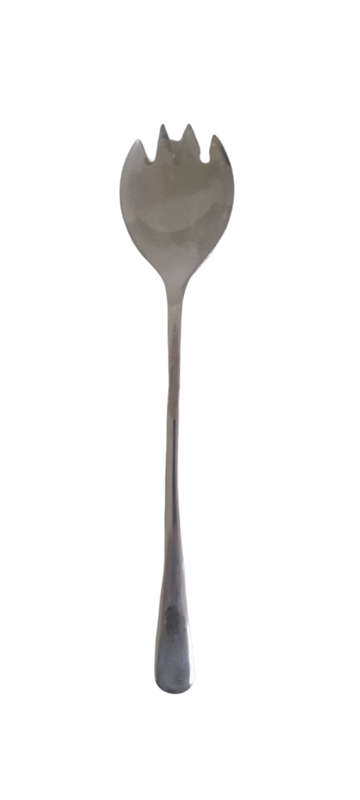 Mayell England Silver Plated Salad Servers Fork and Spoon (QC0473)