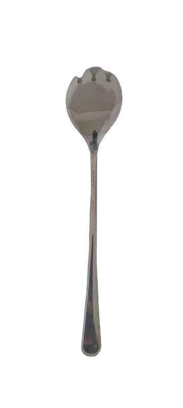 Mayell England Silver Plated Salad Servers Fork and Spoon (QC0473)