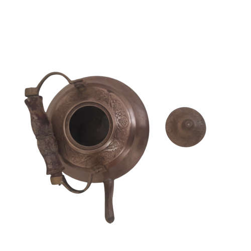 Vintage Brass Teapot (QC0520)