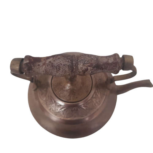 Vintage Brass Teapot (QC0520)