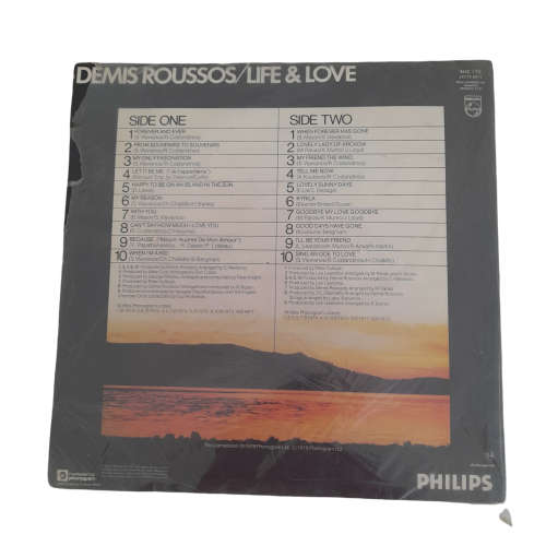 Demis Roussos Life and Love Vinyl