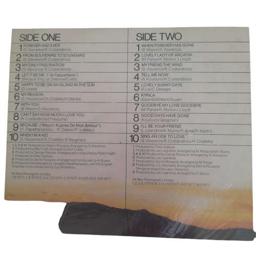 Demis Roussos Life and Love Vinyl