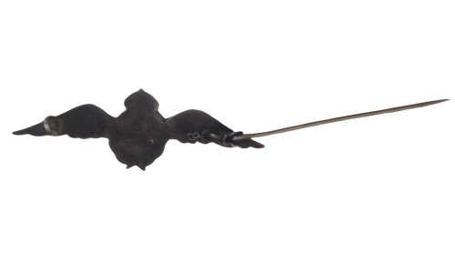 SAAF WW2 Silver Pilots Wing Sweetheart Brooch (QC0539)