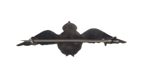SAAF WW2 Silver Pilots Wing Sweetheart Brooch (QC0539)