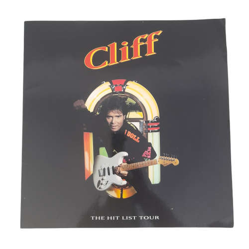 Cliff Richard The Hit List World Tour Program LP