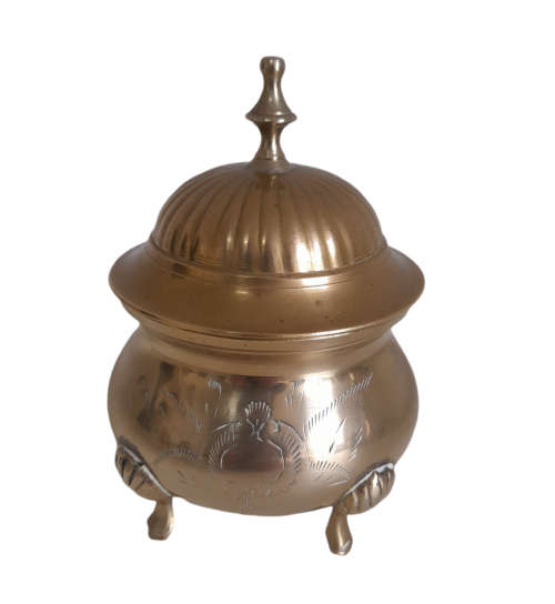 Vintage Brass Kettle Set