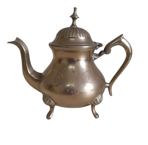 Vintage Brass Kettle Set