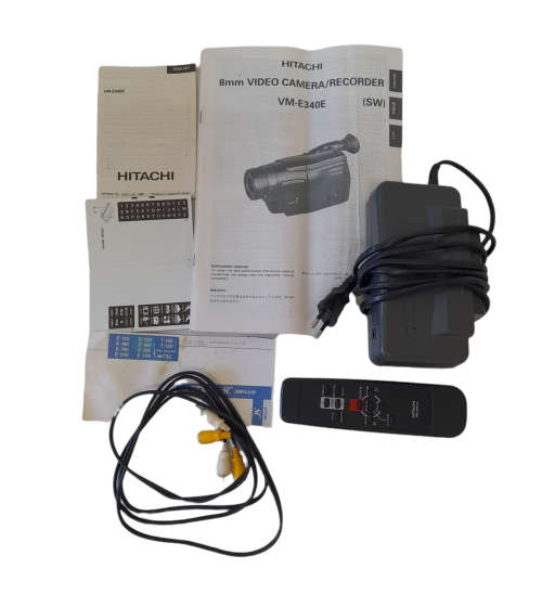 Hitachi VM-E340E 8mm Video Camera (QC0713)