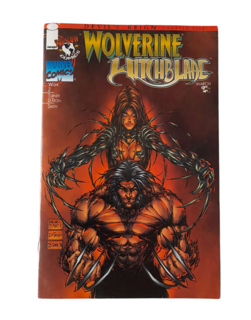 Devils Reign #5 Wolverine Witchblade Marvel Comic