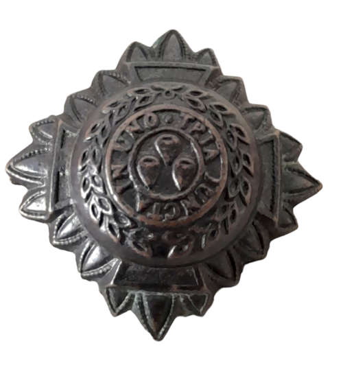 Vintage British Military Badge `Tria In Uno`