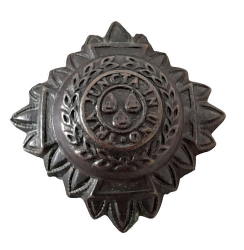 Vintage British Military Badge `Tria In Uno`