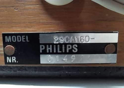 Vintage Phillips Model 29GA160 Turntable (QC0752)