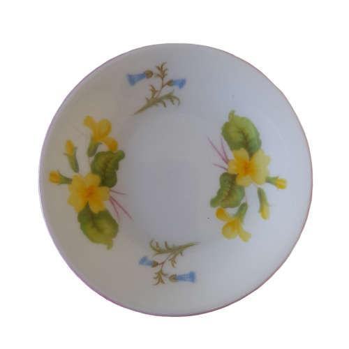 Shelley England Fine Bone China Mini Plates (8cm) and Spoon