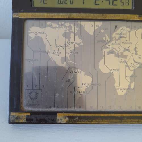 Vintage Seiko World Touch Time Sensor Clock (QC0770)