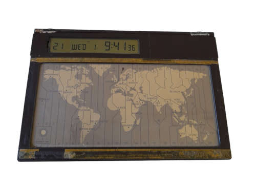 Vintage Seiko World Touch Time Sensor Clock (QC0770)