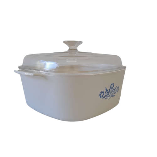 Pyrex A5B 5 Liter Blue Cornflower Casserole (QC0787)