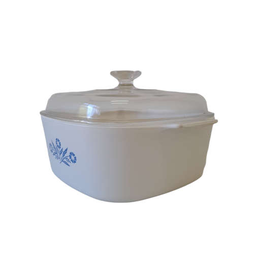 Pyrex A5B 5 Liter Blue Cornflower Casserole (QC0787)