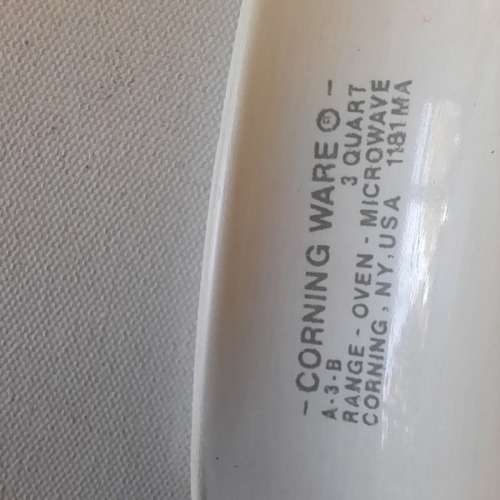 Pyrex A3B Casserole Dish with Glass Top (QC0786)