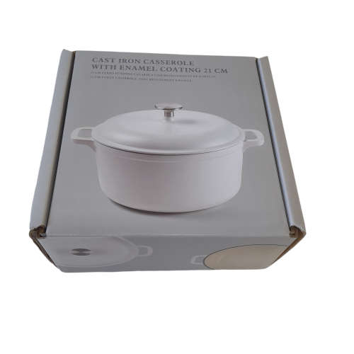 Cast Iron Enamel Pot 21cm
