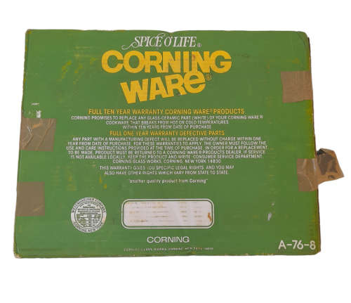 Corning Ware `Spice O Life` Open Roaster 14x11.5 /30cmx35cm A-76-8