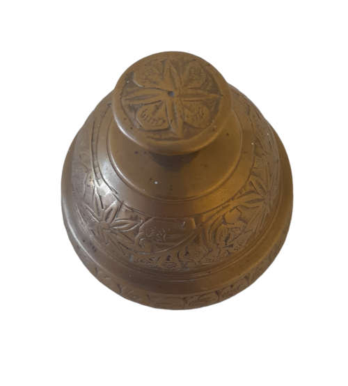 Indian Brass Elephant Claw Temple Bell