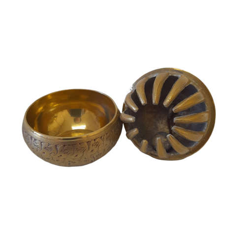 Indian Brass Elephant Claw Temple Bell