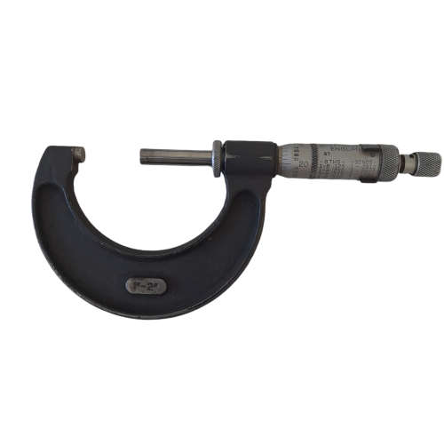 Vintage Moore and Wright 1-2` Micrometer