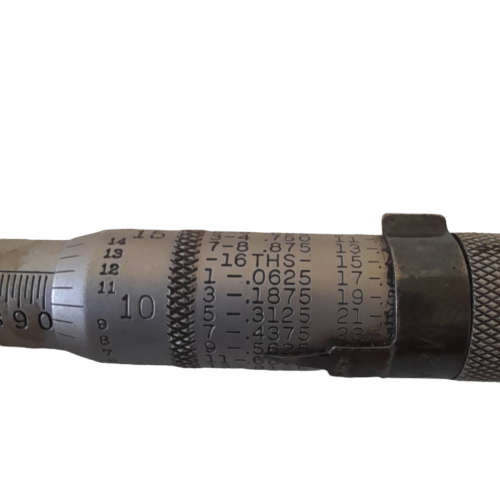 Vintage Moore and Wright 1-2` Micrometer