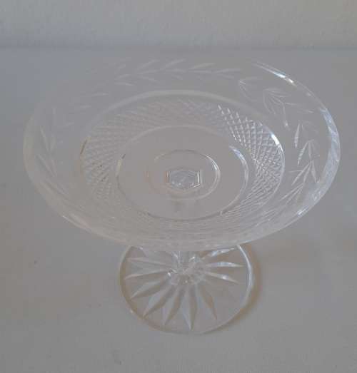 Stuart England Crystal Candy Bowl with Footpiece