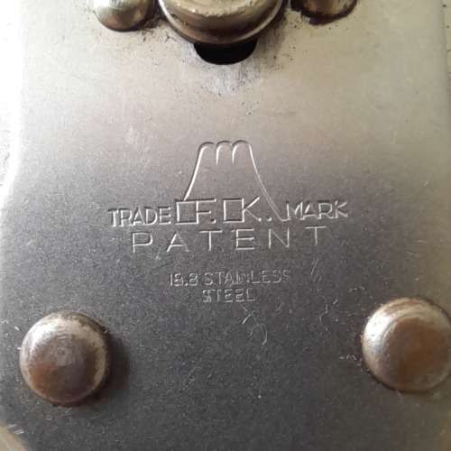 VINTAGE FUJI 35  STAINLESS STEEL FISHING REEL (QC1103)