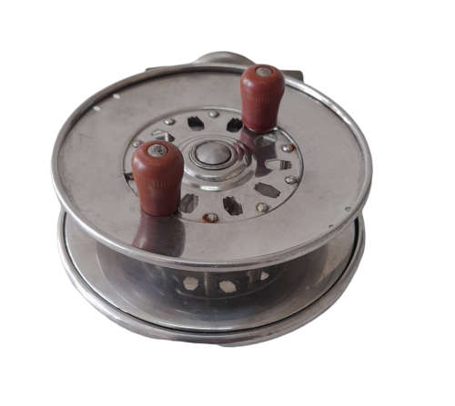 VINTAGE FUJI 35  STAINLESS STEEL FISHING REEL (QC1103)