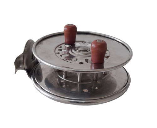 VINTAGE FUJI 35  STAINLESS STEEL FISHING REEL (QC1103)