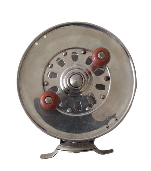 VINTAGE FUJI 35  STAINLESS STEEL FISHING REEL (QC1103)