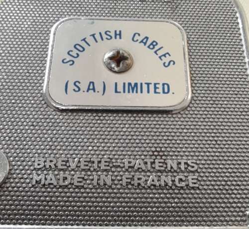 Vintage Mabo `Scottish Cables` Tape Measure, Made in France