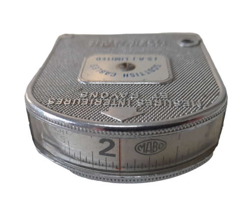 Vintage Mabo `Scottish Cables` Tape Measure, Made in France