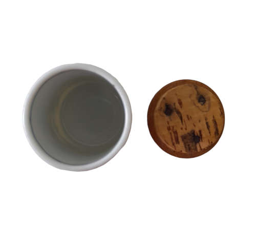 Blue Danube Ceramic Spice Jar