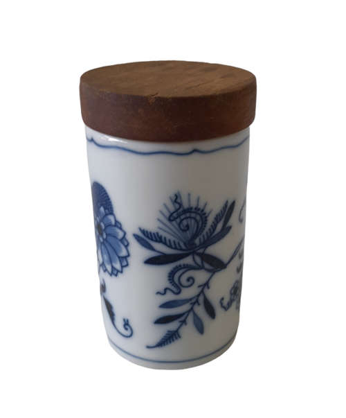Blue Danube Ceramic Spice Jar