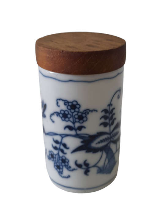 Blue Danube Ceramic Spice Jar