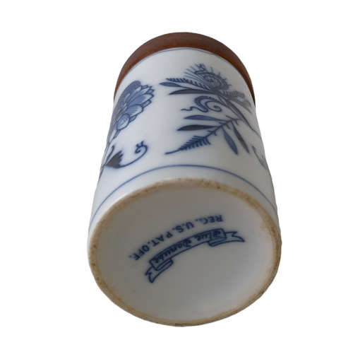 Blue Danube Ceramic Spice Jar
