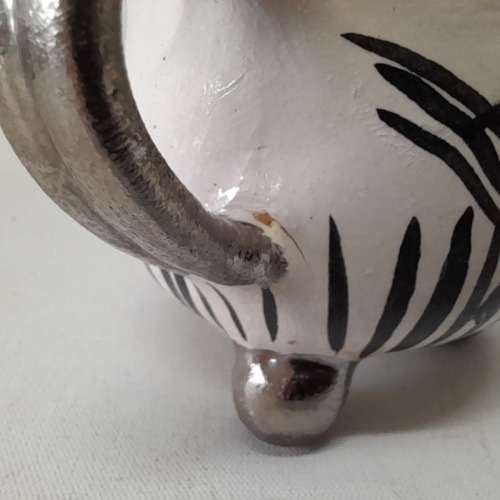 6 x Africana Ceramic Cups - Hand painted