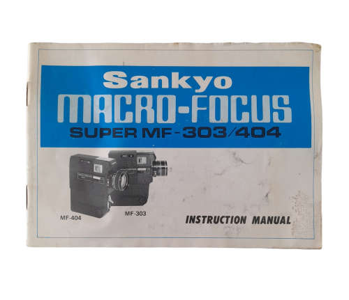 Sankyo Macro Focus Super MF 404 camera