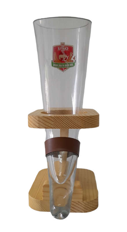 Limited Edition Castle Rhino Horn Glass