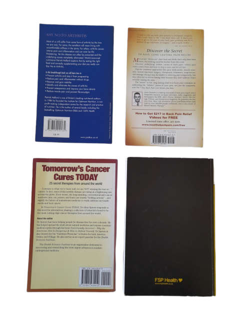 Various Health Books x 13