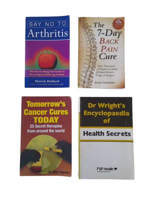 Various Health Books x 13