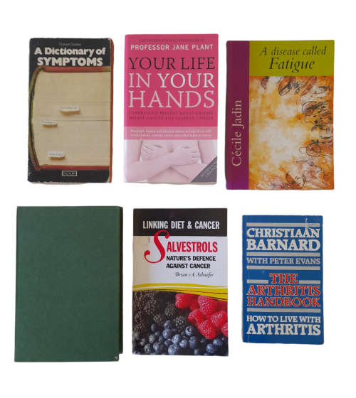 Various Health Books x 13