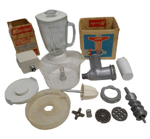 Vintage Kenwood Chef and Major Mixers Attachments x 4   (QC1331)