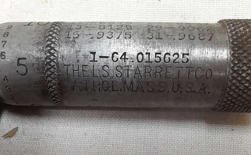 Vintage Starrett (No.436 1in. - 2in.) Micrometer Caliper