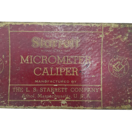 Vintage Starrett (No.436 1in. - 2in.) Micrometer Caliper