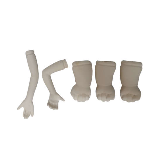 Odd Set Vintage Porcelain Arms x 5